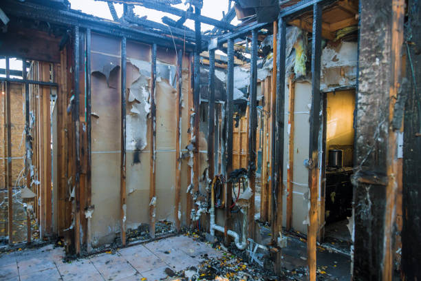Professional Fire Damage Removal technician working in Pierre, SD